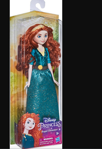 Princesa Mérida Muñeca Valiente Disney Royal Shimmer Doll TuCupon