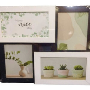 Porta Retrato Colgante 4 Fotos Marco Para Fotos Hogar Pared