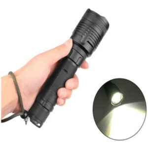 Linterna Led  Cree Alta Potencia Metalica Recargable Camping