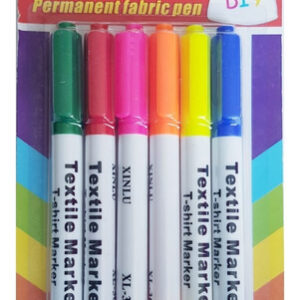 Lápices Textiles 6 Colores ,  Crea Tus Propios Diseños