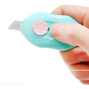 Pack 2 Mini Llevero , Corta Cartón  Mini Cuchillo Portátil