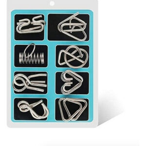 Rompecabezas De Alambre De Metal Rompecabezas De Anillo B13