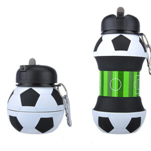 Botella De Agua Para Deportes Al Aire Libre, Taza Plegable