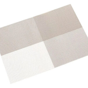 6 Mantel Individuales Para Mesa Fácil D Limpiar Marron Claro