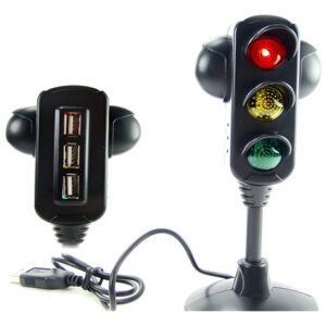 Hub Semaforo 3 Puertos Usb ,  Lindo Y Entretenido