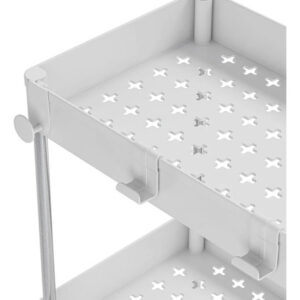 Organizador De Gabinetes Genérica Repisa 5 Pisos Con Ruedas