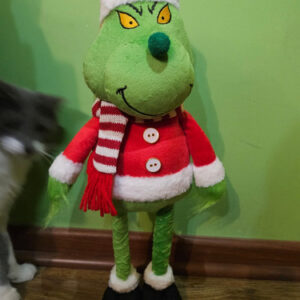Muñeco Navidad Patas Largas Navidad Grinch, 50cm Color Verde