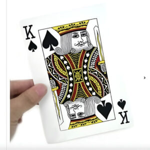 Set Naipe Gigantes, Cartas Gigante , Color Rojas, 52 Cartas