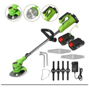 Cortadora De Cesped Color Verde Inalambrica 48v 2 Baterias